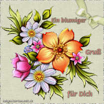 Ein blumiger Gruß