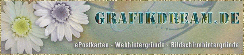 Bildschirmhintergründe und Webhintergründe auf grafikdream.de